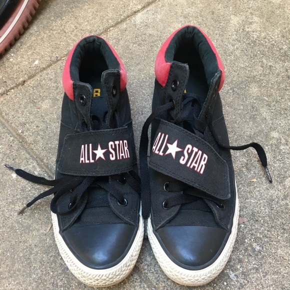 all star converse velcro